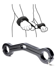 Rimba - Humbler - Ballenspreider - Houten Humbler Met Polsboeien En Slotjes-Laced-up.nl