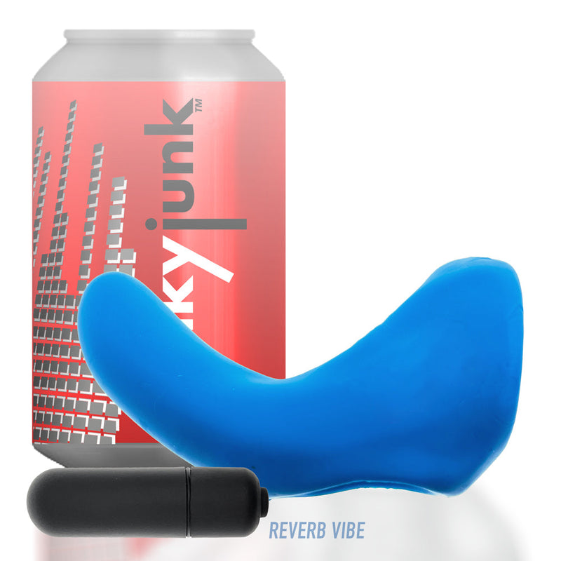 Hünkyjunk - Buzzfuck - Vibrerende Cocksling Teal Ice-Laced-up.nl