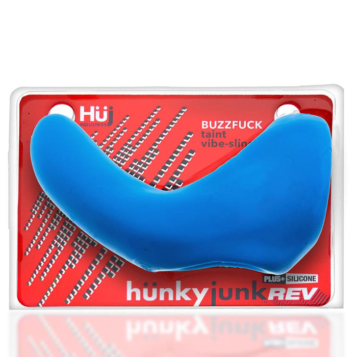 Hünkyjunk - Buzzfuck - Vibrerende Cocksling Teal Ice-Laced-up.nl