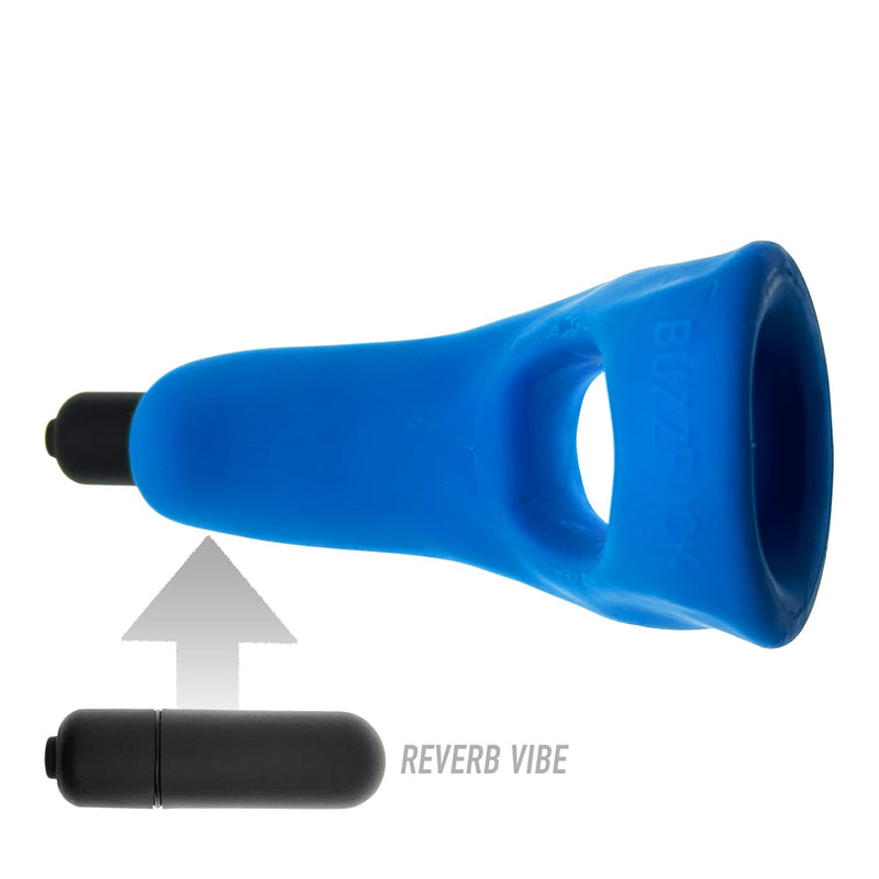 Hünkyjunk - Buzzfuck - Vibrerende Cocksling Teal Ice-Laced-up.nl