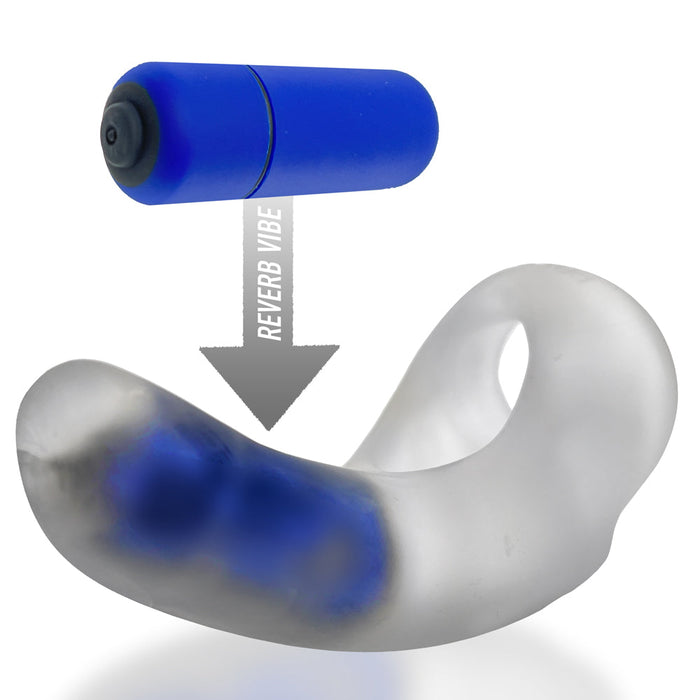 Hünkyjunk - Buzzfuck - Vibrerende Cocksling - Transparant Ice-Laced-up.nl