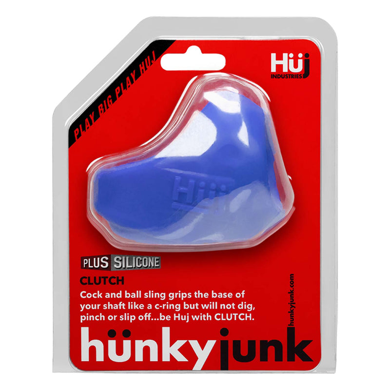 Hünkyjunk - Clutch Cock & Ball Sling - Blauw-Laced-up.nl