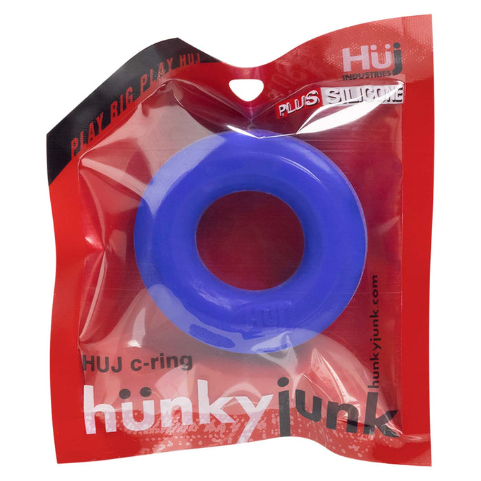 Hünkyjunk - Cockring Single - Blauw-Laced-up.nl