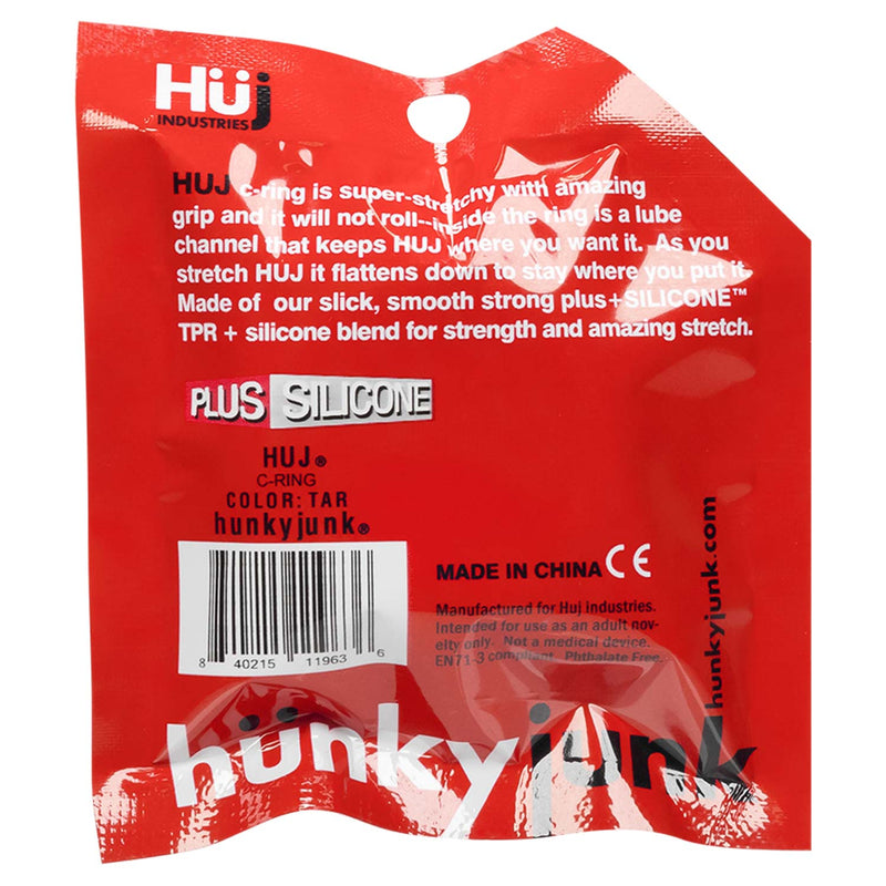 Hünkyjunk - Cockring Single - Stone Grijs-Laced-up.nl