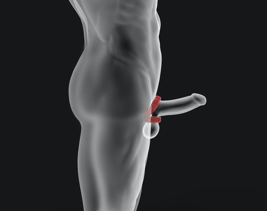 Hünkyjunk - Cog Ring - Set 2 Cockringen - Zwart/Grijs-Laced-up.nl