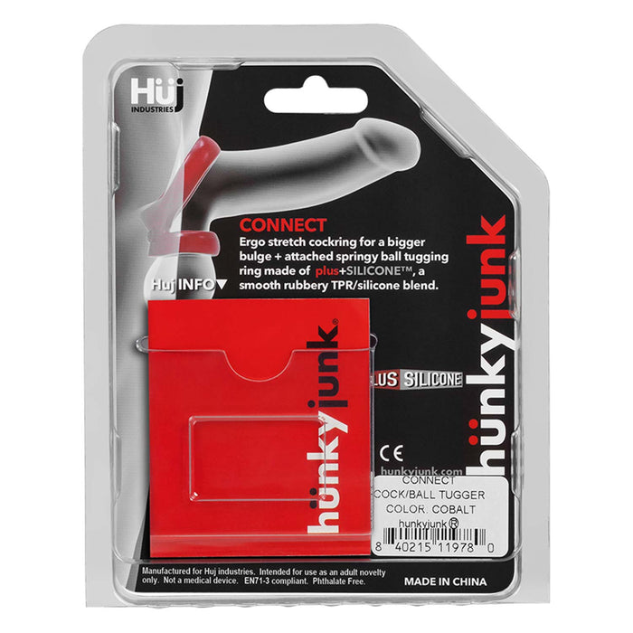 Hünkyjunk - Connect - Penis & Balzak Tugger Ring - Grijs-Laced-up.nl