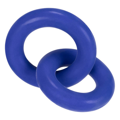 Hünkyjunk - Duo-Linked - Cock & Ball Ringen - Blauw-Laced-up.nl
