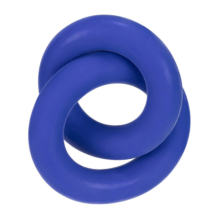 Hünkyjunk - Duo-Linked - Cock & Ball Ringen - Blauw-Laced-up.nl