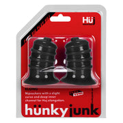 Hünkyjunk - Elong - Tepelzuigers - Zwart-Laced-up.nl