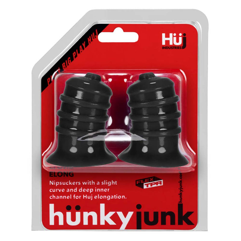 Hünkyjunk - Elong - Tepelzuigers - Zwart-Laced-up.nl