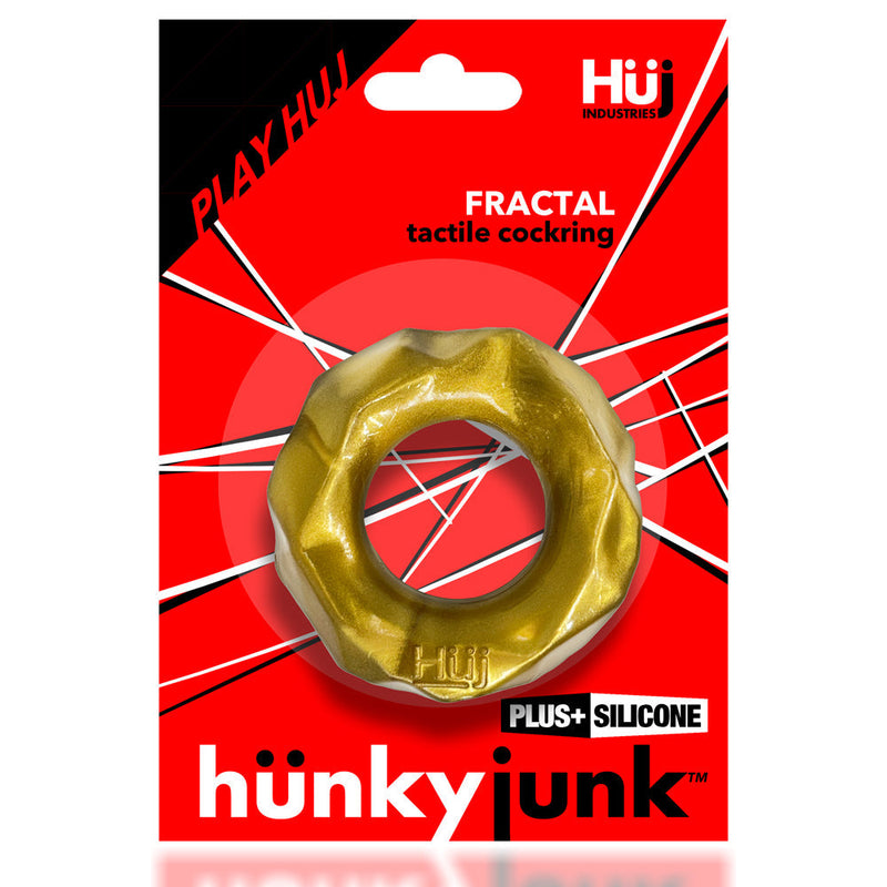 Hünkyjunk - Fractal Cockring - Bronze-Laced-up.nl