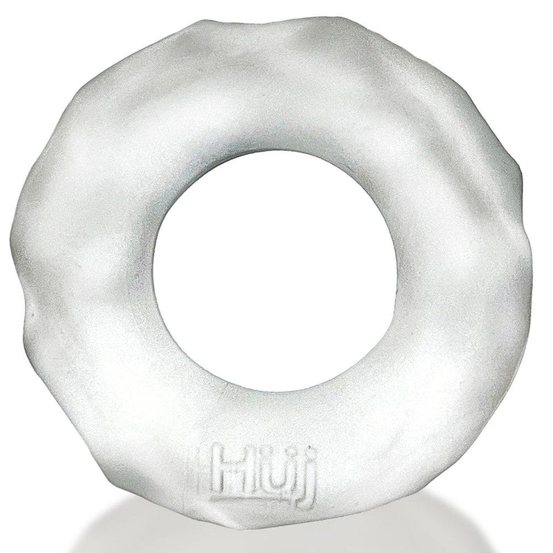 Hünkyjunk - Fractal Cockring - Transparant Ice-Laced-up.nl