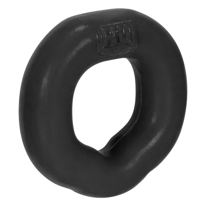 Hünkyjunk - Fit Ergo Shaped Cockring - Zwart Tar-Laced-up.nl