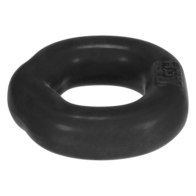 Hünkyjunk - Fit Ergo Shaped Cockring - Zwart Tar-Laced-up.nl