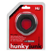 Hünkyjunk - Fit Ergo Shaped Cockring - Zwart Tar-Laced-up.nl