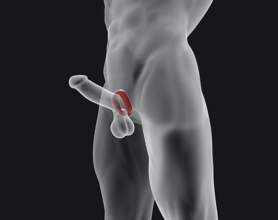 Hünkyjunk - Fit - Ergonomisch Gevormde Cockring - Blauw-Laced-up.nl