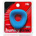 Hünkyjunk - Form - Gebogen Cockring - Blauw-Laced-up.nl