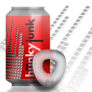 Hünkyjunk - Form - Gebogen Cockring - Transparant-Laced-up.nl