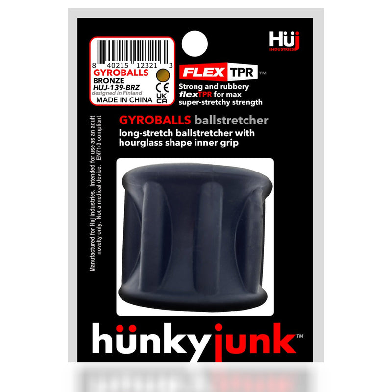 Hünkyjunk - Gyroball Ballstretcher - Zwart-Laced-up.nl