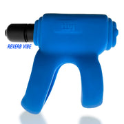 Hünkyjunk - Revhammer - Vibrerende Cockring en Schachtring - Blauw-Laced-up.nl
