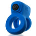 Hünkyjunk - Revhammer - Vibrerende Cockring en Schachtring - Blauw-Laced-up.nl