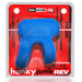 Hünkyjunk - Revhammer - Vibrerende Cockring en Schachtring - Blauw-Laced-up.nl