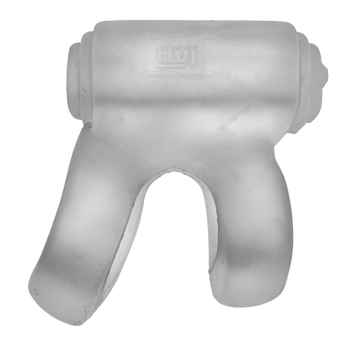 Hünkyjunk - Revhammer - Vibrerende Cockring en Schachtring - Transparant-Laced-up.nl