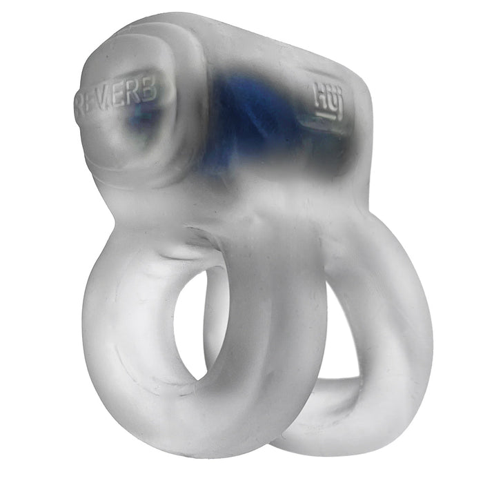 Hünkyjunk - Revhammer - Vibrerende Cockring en Schachtring - Transparant-Laced-up.nl