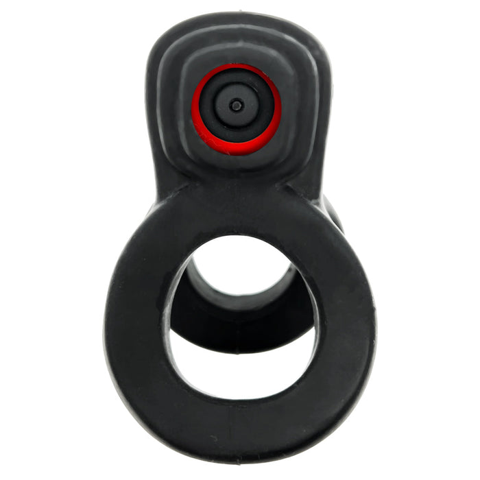 Hünkyjunk - Revhammer - Vibrerende Cockring en Schachtring - Zwart-Laced-up.nl