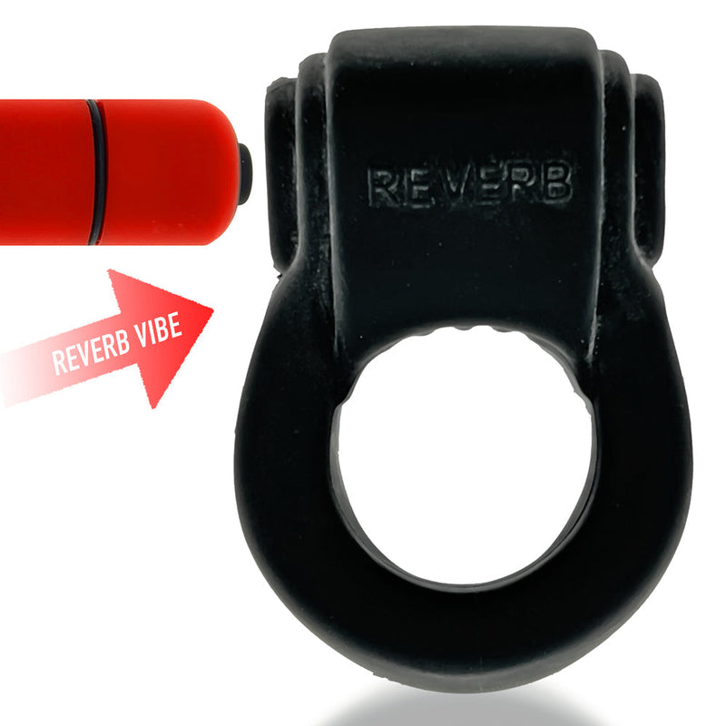 Hünkyjunk - Revring - Vibrerende Cockring - Zwart-Laced-up.nl