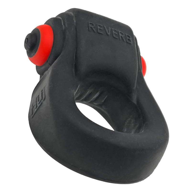 Hünkyjunk - Revring - Vibrerende Cockring - Zwart-Laced-up.nl