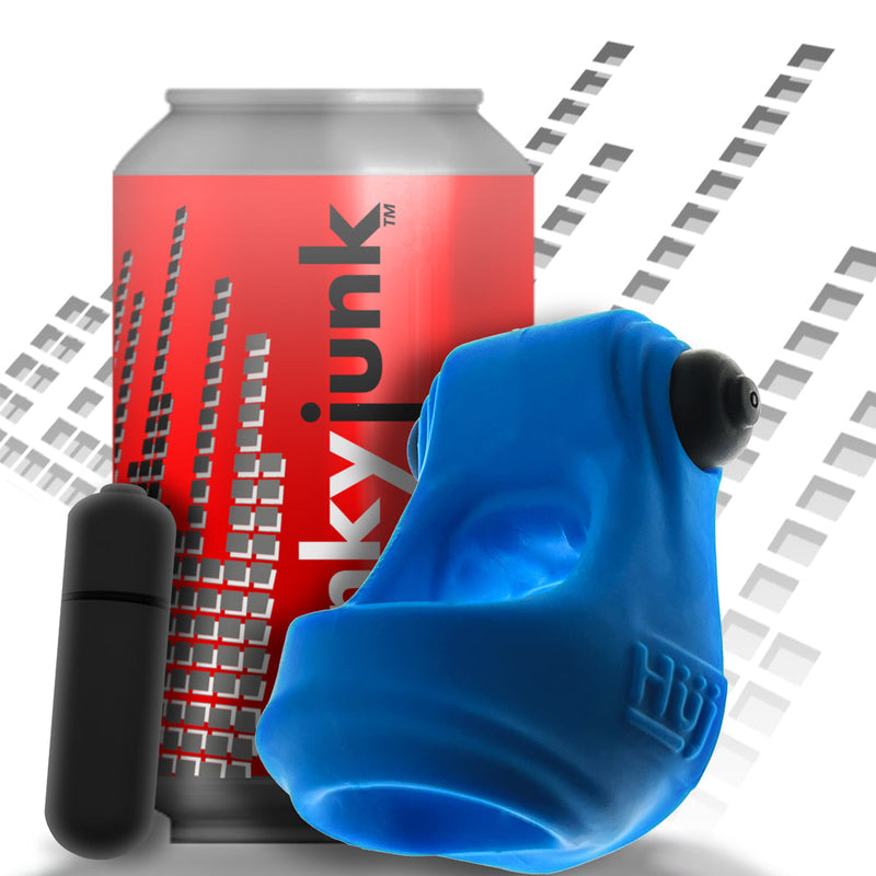 Hünkyjunk - Revsling - Vibrerende Cocksling - Blauw-Laced-up.nl
