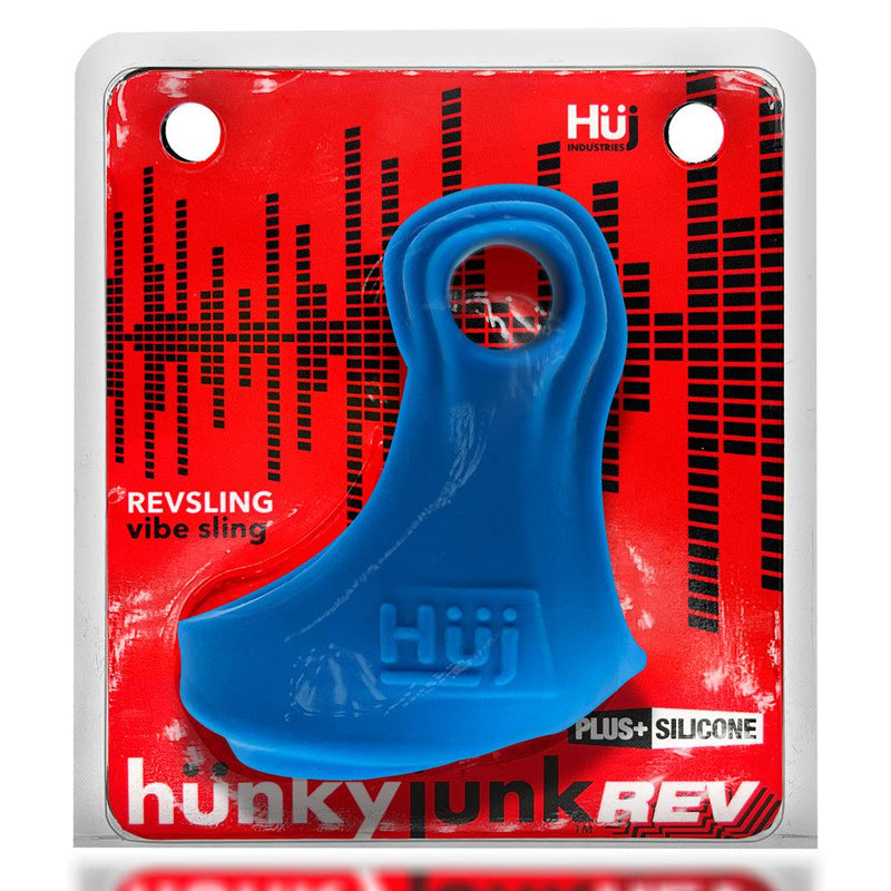 Hünkyjunk - Revsling - Vibrerende Cocksling - Blauw-Laced-up.nl