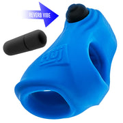 Hünkyjunk - Revsling - Vibrerende Cocksling - Blauw-Laced-up.nl