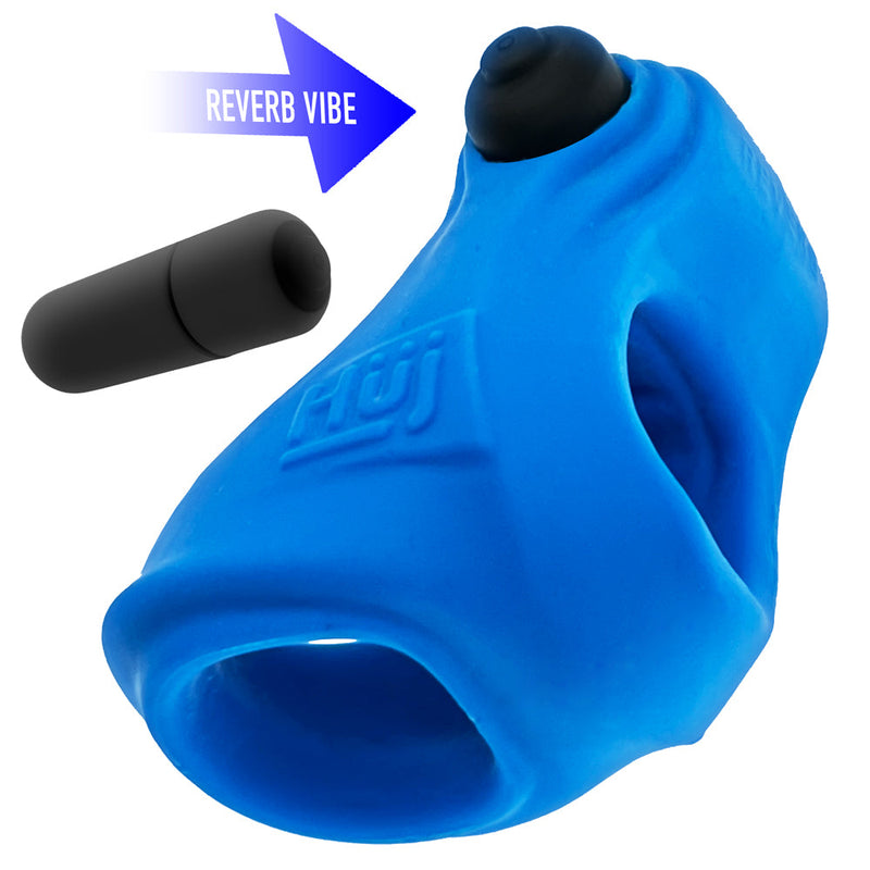 Hünkyjunk - Revsling - Vibrerende Cocksling - Blauw-Laced-up.nl