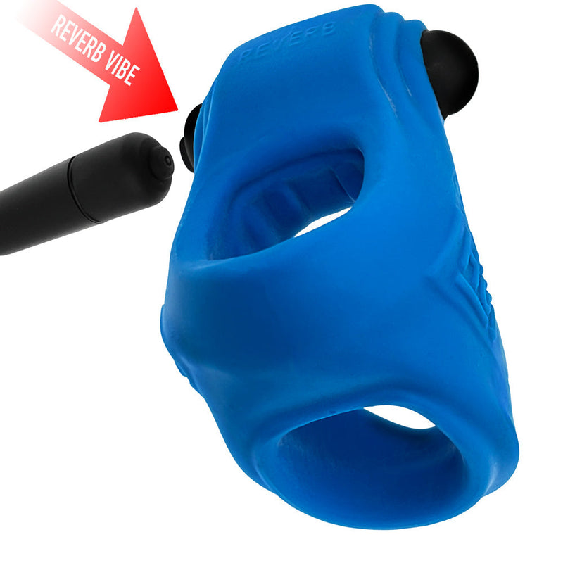 Hünkyjunk - Revsling - Vibrerende Cocksling - Blauw-Laced-up.nl