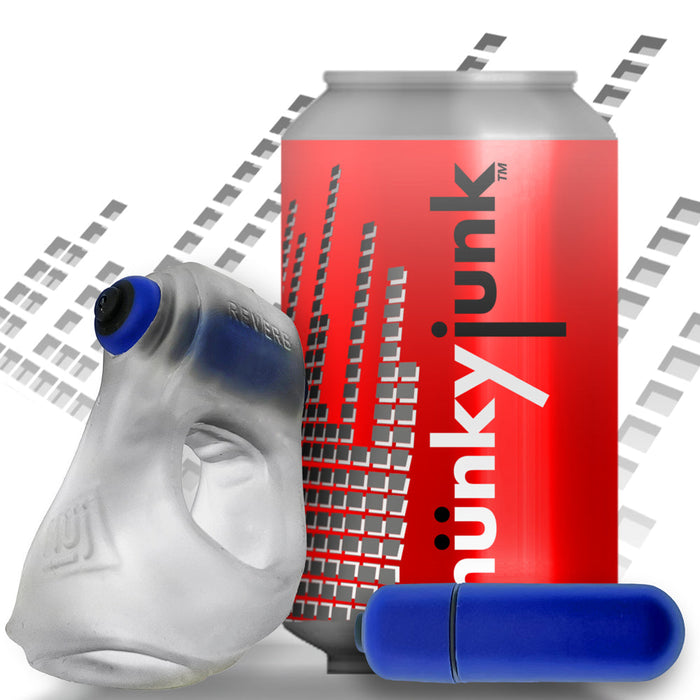 Hünkyjunk - Revsling - Vibrerende Cocksling - Transparant-Laced-up.nl