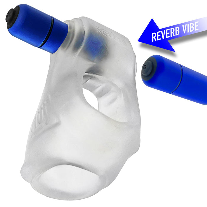 Hünkyjunk - Revsling - Vibrerende Cocksling - Transparant-Laced-up.nl