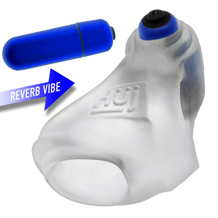 Hünkyjunk - Revsling - Vibrerende Cocksling - Transparant-Laced-up.nl