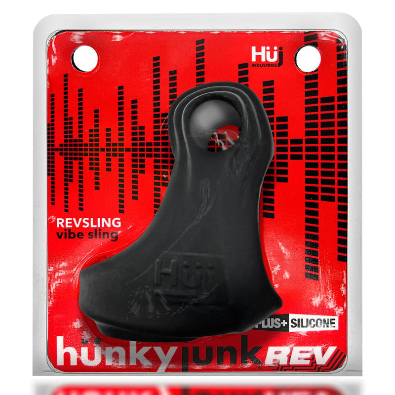 Hünkyjunk - Revsling - Vibrerende Cocksling - Zwart-Laced-up.nl