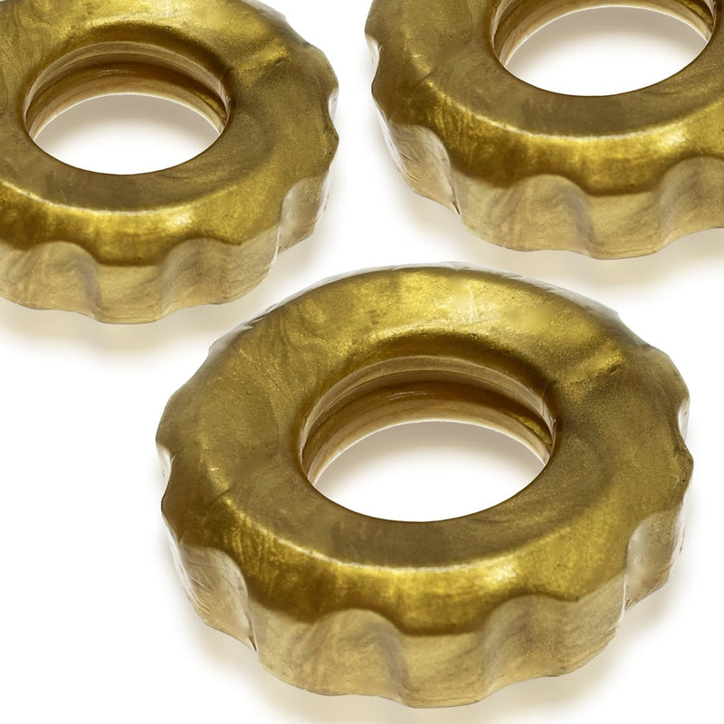 Hünkyjunk - Super Huj - 3 stuks - Cockrings Bronze Metallic-laced-up.nl