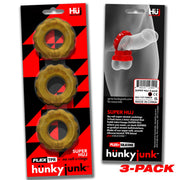 Hünkyjunk - Super Huj - 3 stuks - Cockrings Bronze Metallic-laced-up.nl