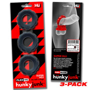 Hünkyjunk - Super Huj - 3 stuks - Cockrings Tar Ice-laced-up.nl