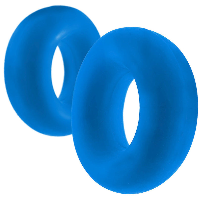 Hünkyjunk - Stiffy - Cockring - 2 stuks - Blauw-Laced-up.nl