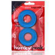 Hünkyjunk - Stiffy - Cockring - 2 stuks - Blauw-Laced-up.nl