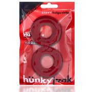 Hünkyjunk - Stiffy - Cockring - 2 stuks - Cherry Ice-Laced-up.nl