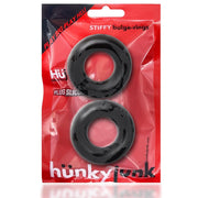 Hünkyjunk - Stiffy - Cockring - 2 stuks - Tar Ice-Laced-up.nl