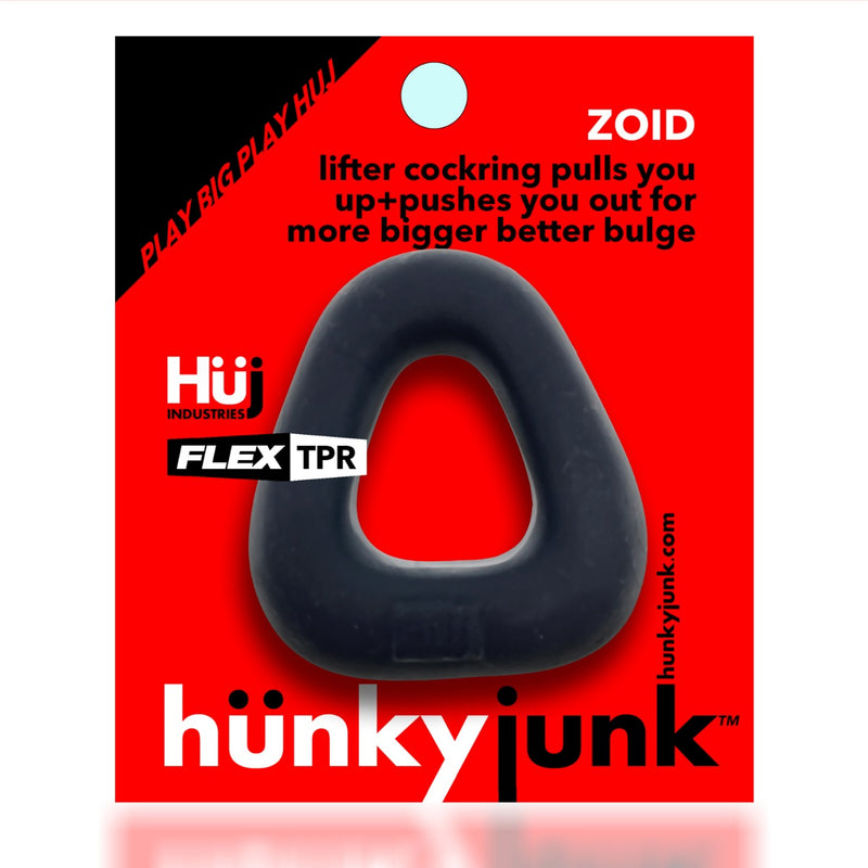 Hünkyjunk - Zoid - Trapezium Cockring - Zwart-Laced-up.nl