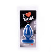 I ♥ Butt - Bolvormige Buttplug - M - Blauw-Laced-up.nl
