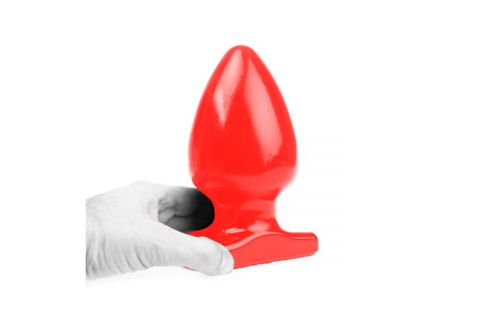 I ♥ Butt - Bolvormige Buttplug - Rood-Laced-up.nl